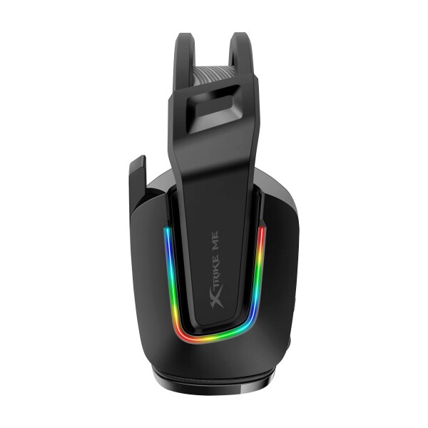 Auriculares Xtrike Me Gamer Gh 712 Luz Rgb Ps5 PC Ps4 Xbox Variante Color Negro
