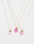 Collares para compartir Esmaltado Collares Para Compartir - Dorado