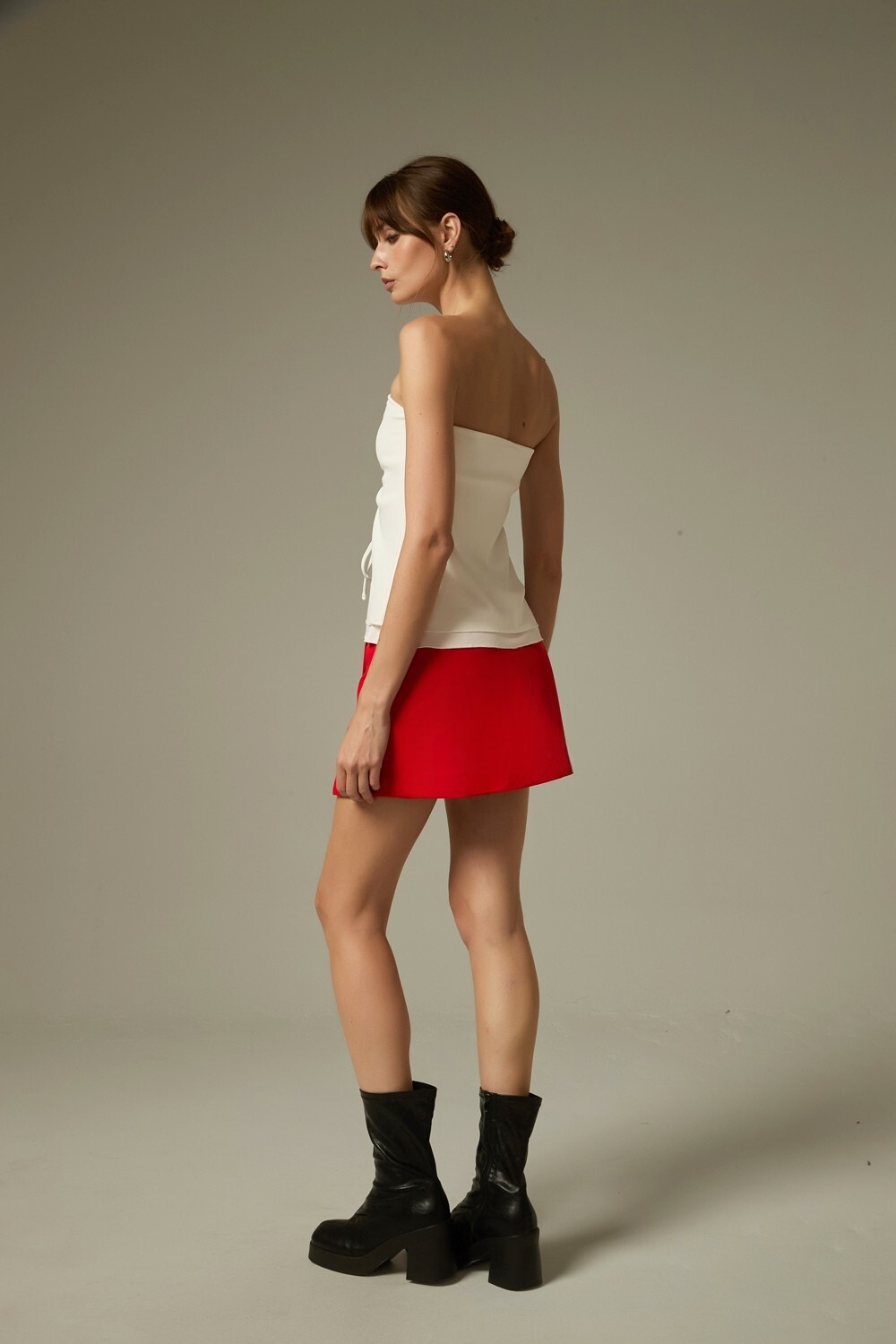 Falda Laima Rojo