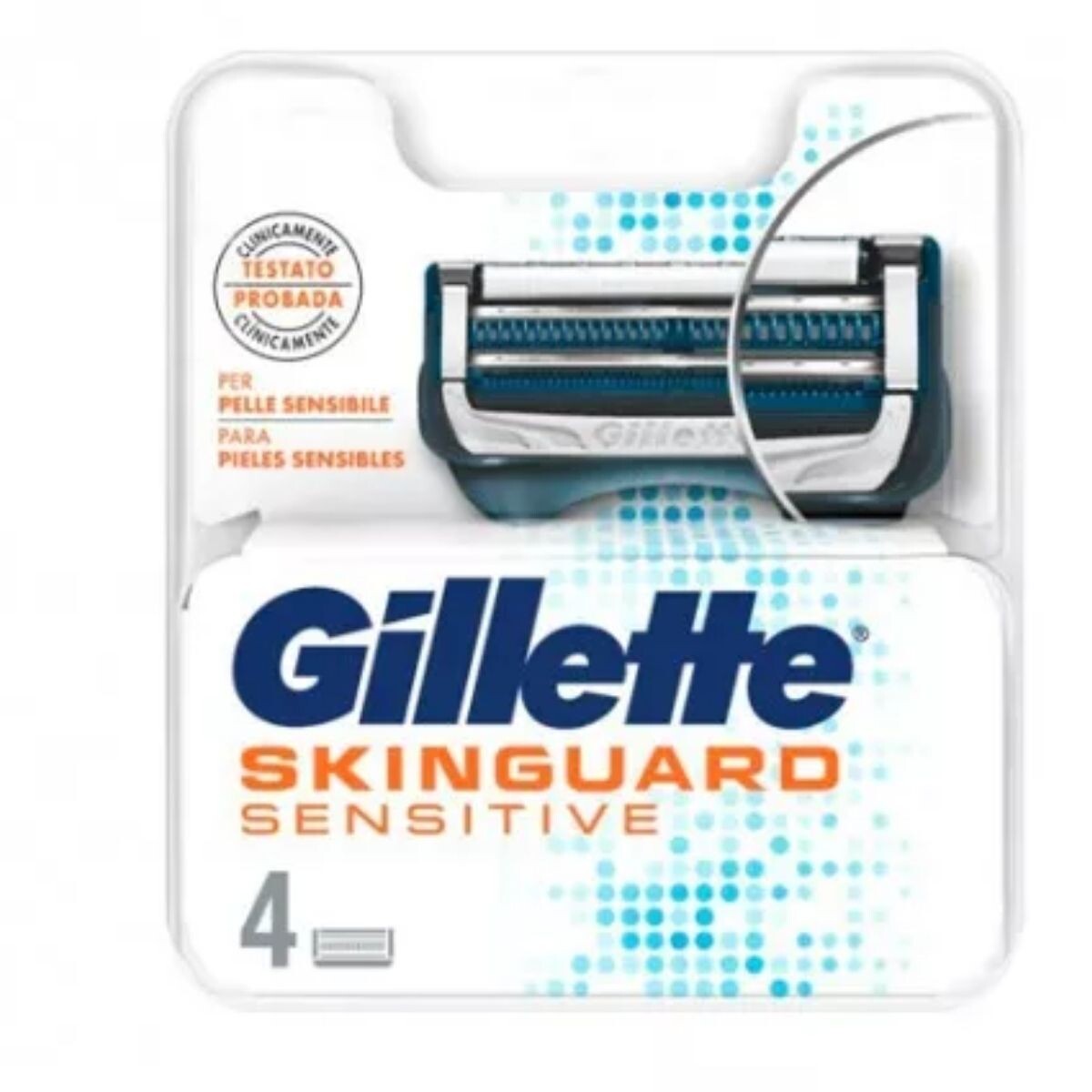 Cartuchos para Afeitar Gillette SkinGuard Sensitive Repuesto - X4 