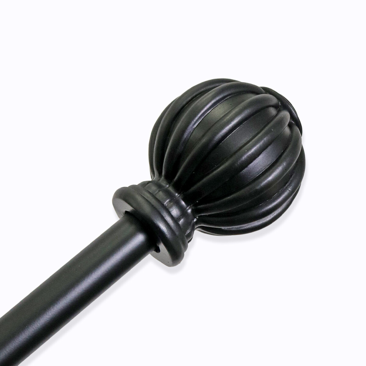 VARA METAL NEGRO P/CORTINA 218-304.8CM 
