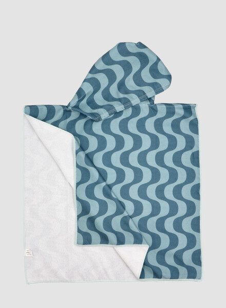 Toalla poncho kids Zigzag