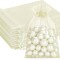 Bolsa de Organza 10 Und Beige