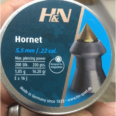 Balin Hyn Hornet Cal 5.5mm X 200 16.20grs Balin Hyn Hornet Cal 5.5mm X 200 16.20grs