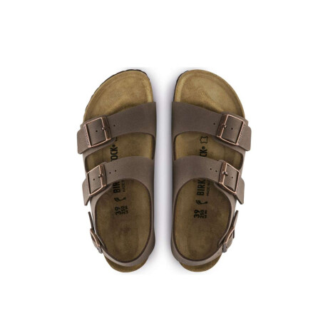 Sandalias Birkenstock Milano BF Nobuk Hombre Mocca