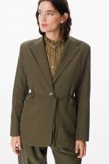 Blazer Diario Verde Militar