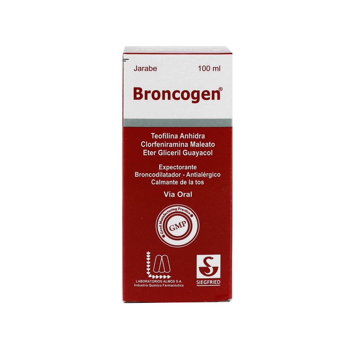 BRONCOGEN JARABE FRASCO X 100 ML. 