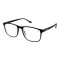 Lentes de vista Colecao P1 Rectangular Negro/Negro