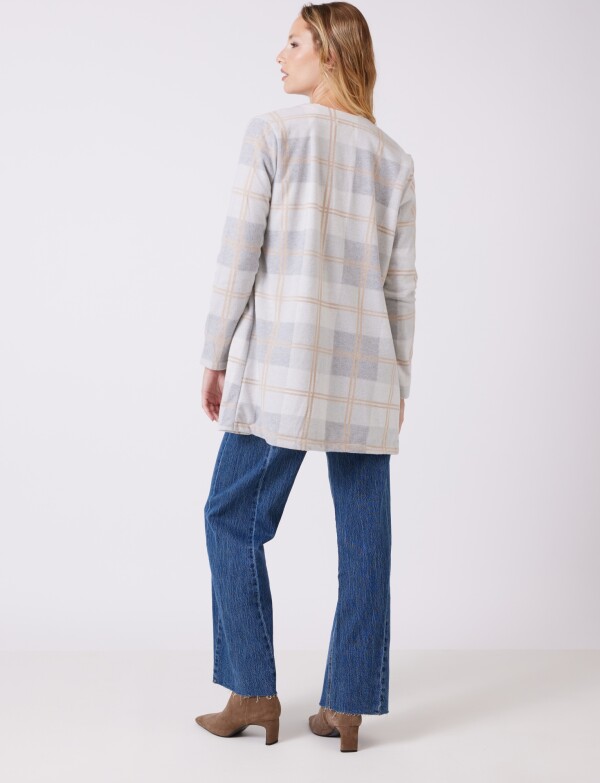 Cardigan Cozy BEIGE/MULTI
