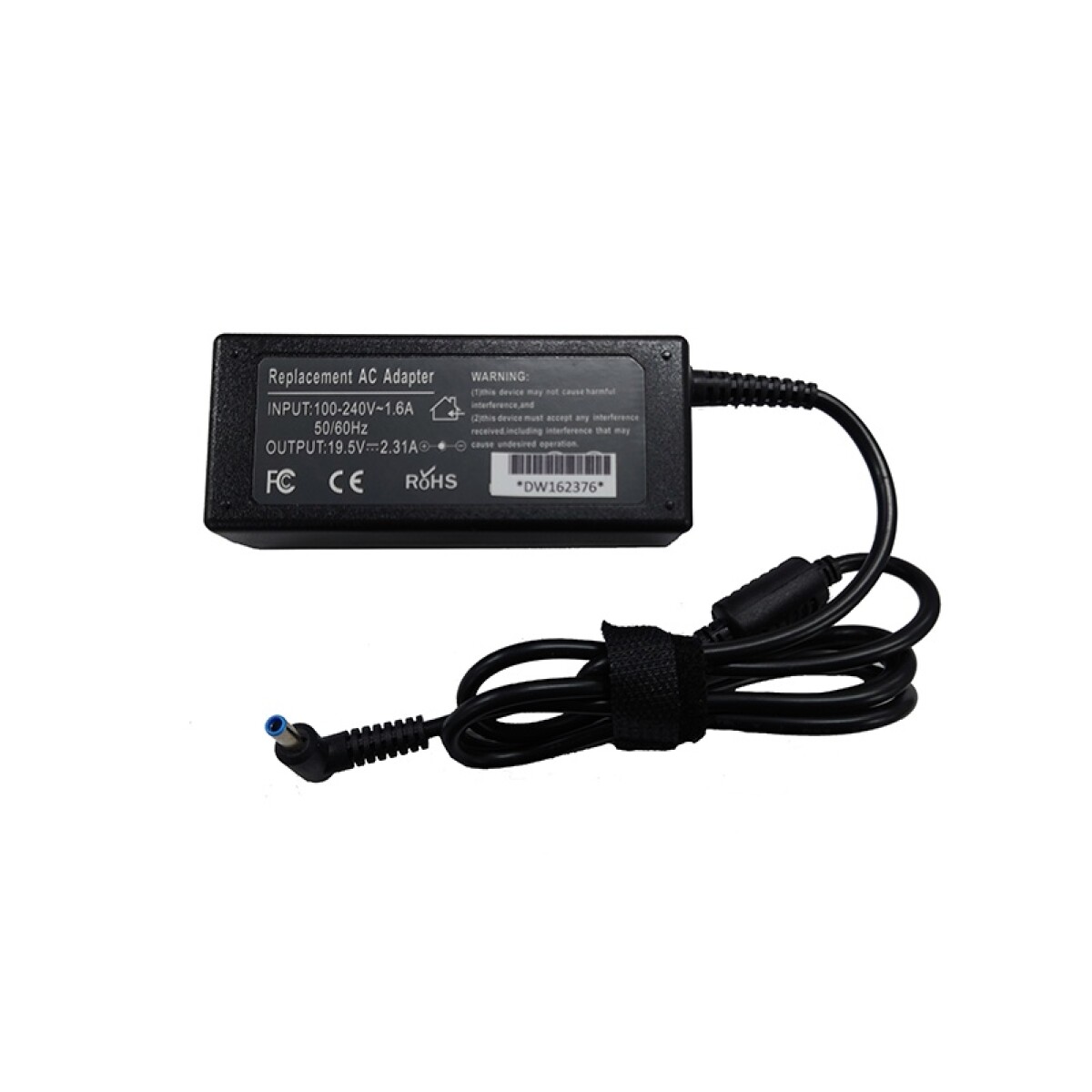 Cargador para notebook HP 45W 19.5V 2.31A P.Azul 