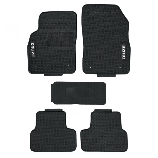 Alfombra Chevrolet Cruze Black Con Logo Blanco Alfombra Chevrolet Cruze Black Con Logo Blanco