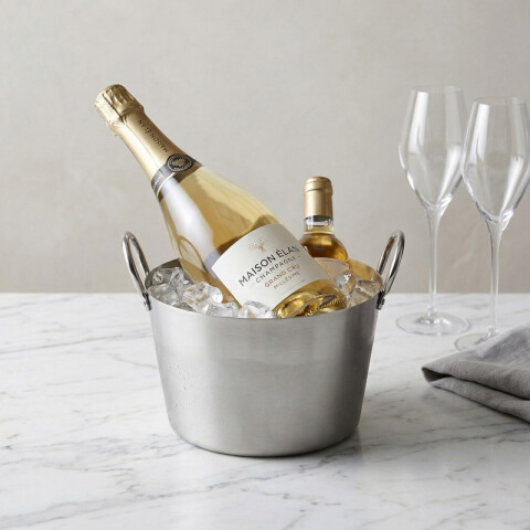 Balde de Vino Champagne Volf con Asas - Acero Inoxidable 18/10 Balde de Vino Champagne Volf con Asas - Acero Inoxidable 18/10