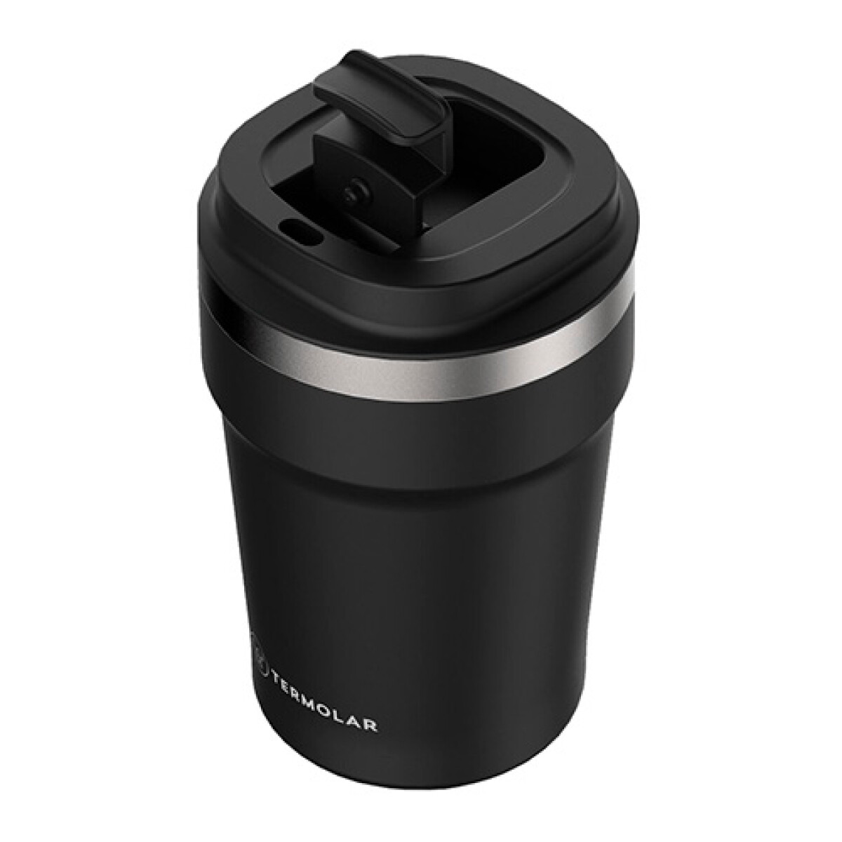 Taza Térmica Termolar 380ML Uniq - NEGRO 