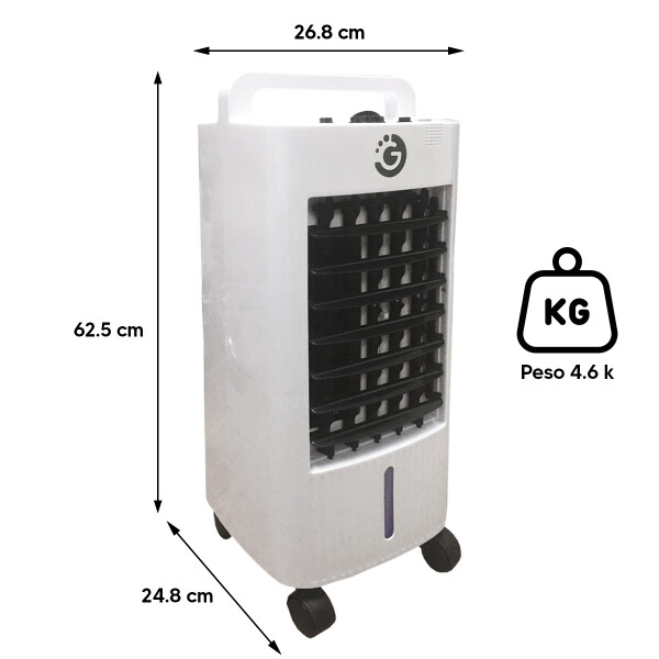 Enfriador De Aire Portátil Goldtech Grande ENFRIADOR DE AIRE GOLDTECH GRANDE*******