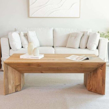 Mesa Living Rustica Madera Reciclada