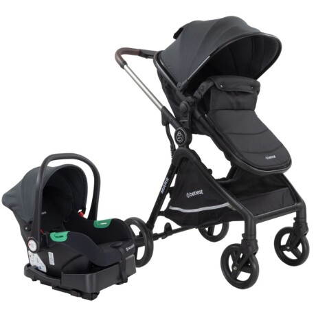 Bebesit Travel System Mars LX Baby Silla I-size + Base Gris Bebesit Travel System Mars LX Baby Silla I-size + Base Gris