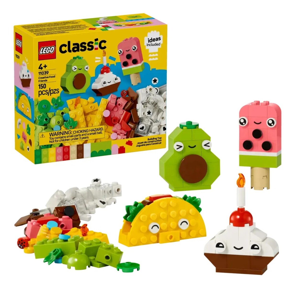 Lego Classic Amigos Nutritivos 