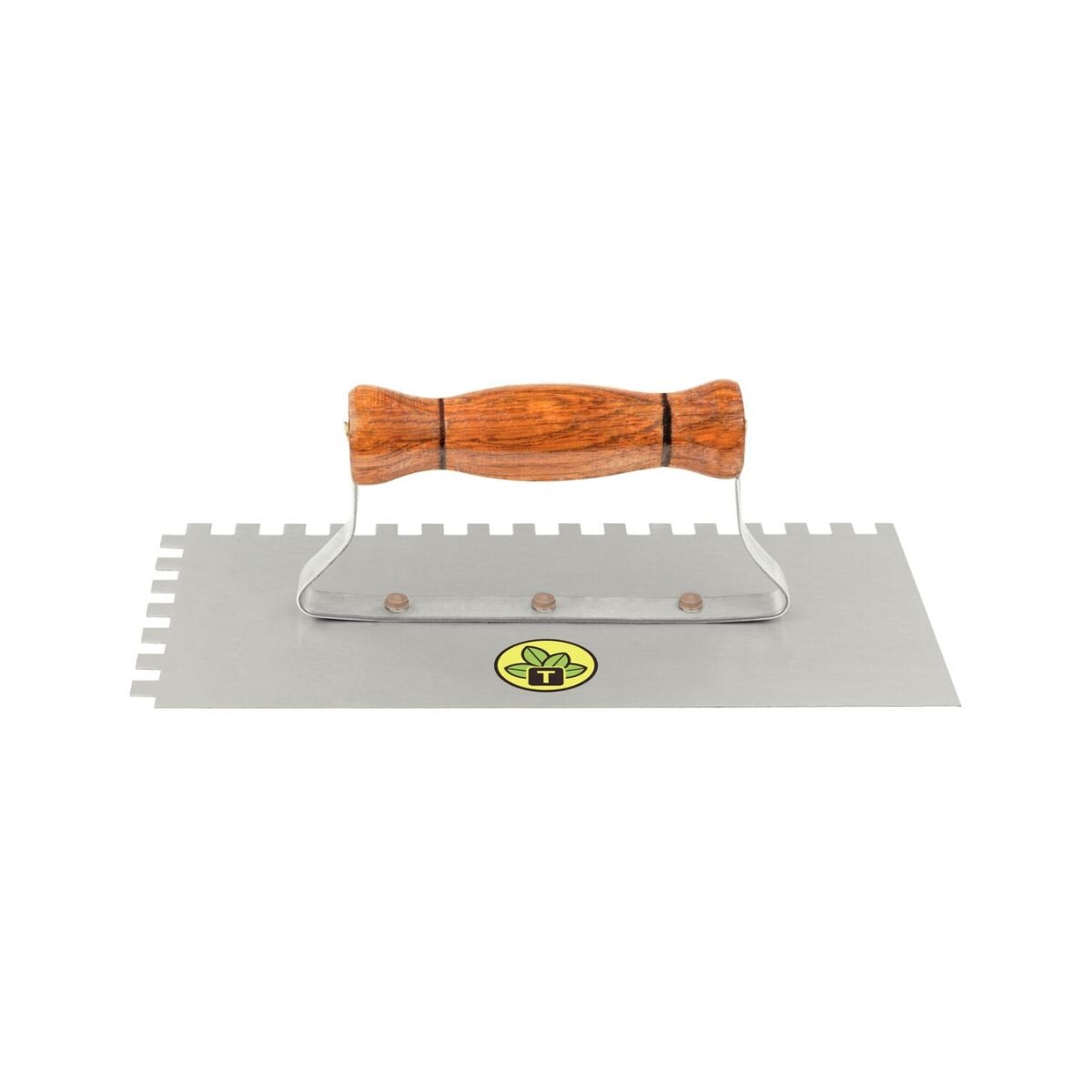 Llana Metalica Dentada Mango De Madera 12x24cm Tramontina 