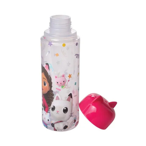 Botella Plástica con Tapa 3D La Casa de Gabby 500 ml U