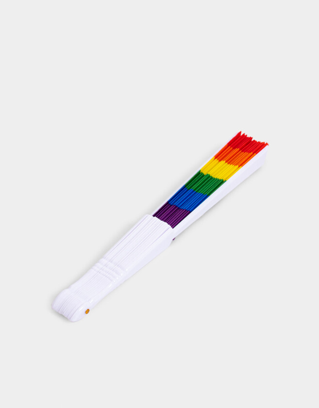 Eventos Varios Estampados Abanico "pride" - Combinacion Multicolor