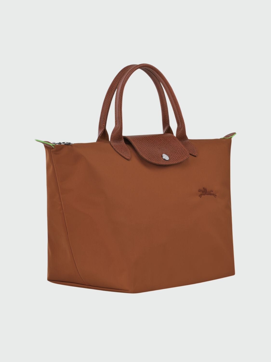 Le Pliage Green M Handbag Marrón