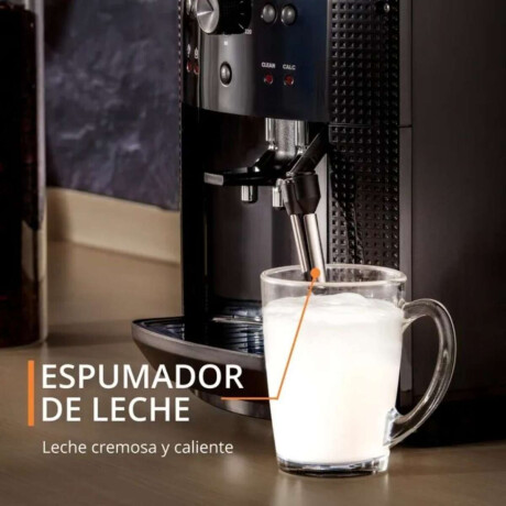 Cafetera Espresso Krups Super Automatica Con Espumador Negro
