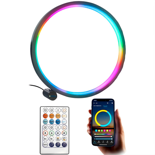 Aro Led Rgb Escritorio Gamer Celular Inalambrico Calidad Aro Led Rgb Escritorio Gamer Celular Inalambrico Calidad