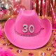 Sombrero Cowboy N° 30 ROSA