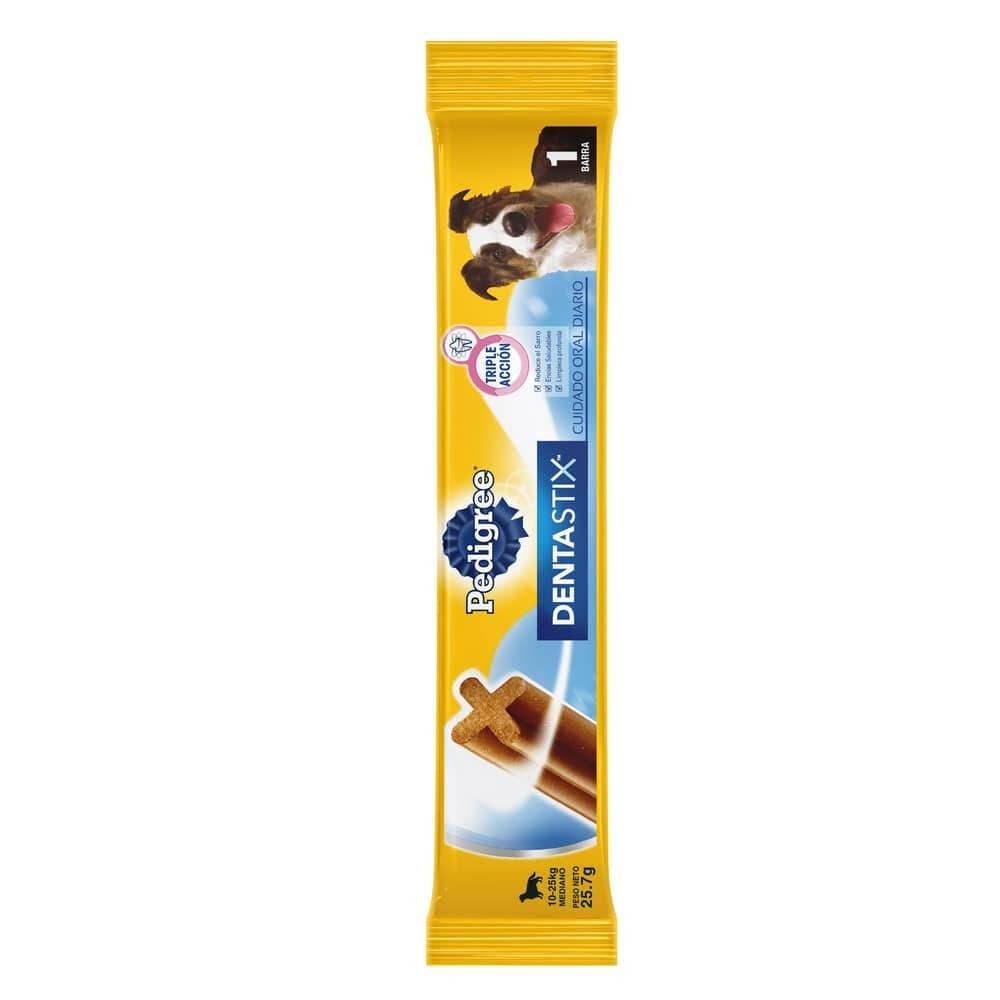PEDIGREE DENTASTIX RAZAS MEDIANAS 25.7 GR PEDIGREE DENTASTIX RAZAS MEDIANAS 25.7 GR