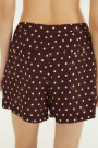 FALDA PANTALON Marron