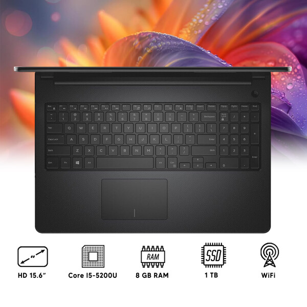 Notebook Dell Inspirion 3558 I5 8gb Ram 1tb Ssd 15.6" Táctil NOTEBOOK RFPL DELL 3558 I5/8/1/15.6"/TS