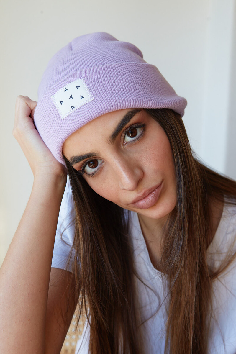NEW BEANIE STRETCH - LILA 