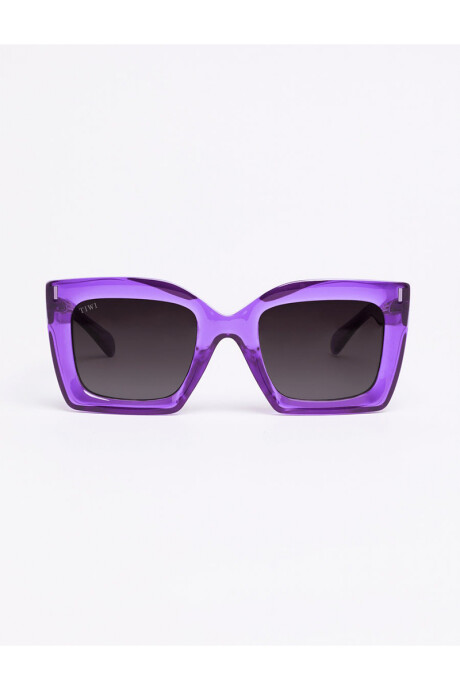 Lentes Tiwi Mali Shiny Bicolor Purple/lilac With Burgundy Grad