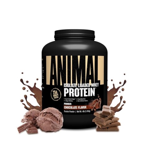 Whey Protein Isolado 4lb Animal – Sabor Chocolate Whey Protein Isolado 4lb Animal – Sabor Chocolate