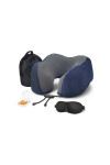 KIT ALMOHADILLA, ANTIFAZ Y TAPONES PARA OIDO AZUL KIT ALMOHADILLA, ANTIFAZ Y TAPONES PARA OIDO AZUL
