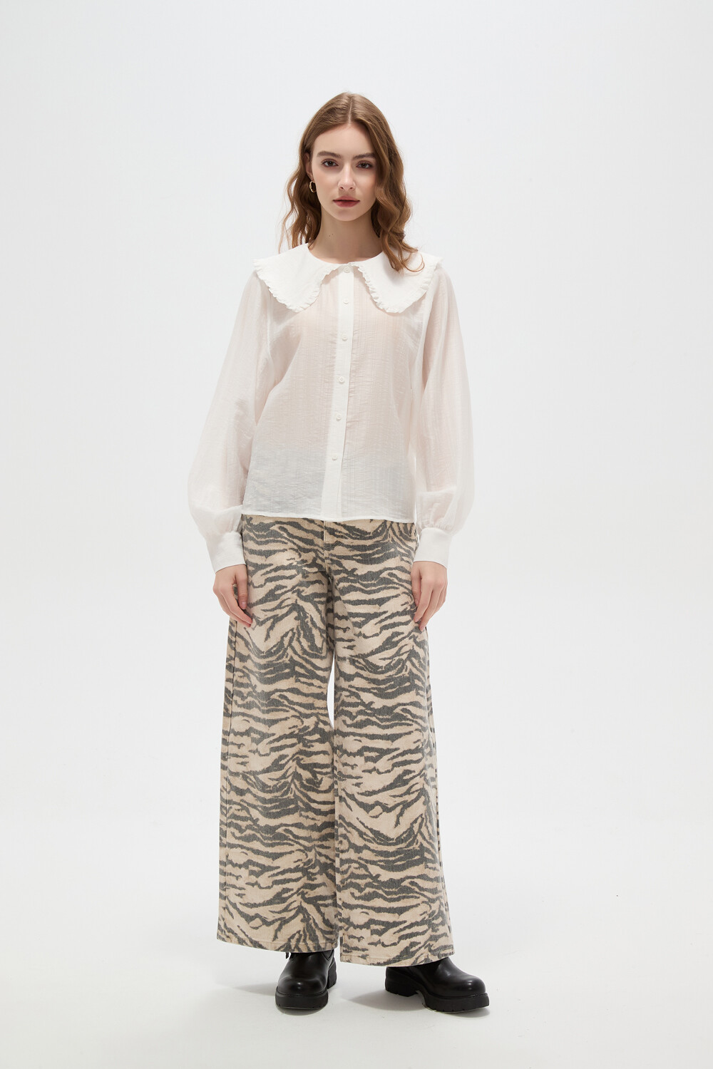 Camisa Raeli Marfil / Off White