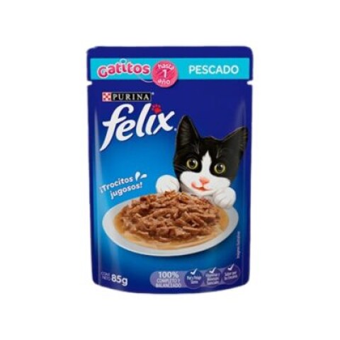 FELIX CLASSIC GATITOS CON PESCADO 85 GR FELIX CLASSIC GATITOS CON PESCADO 85 GR