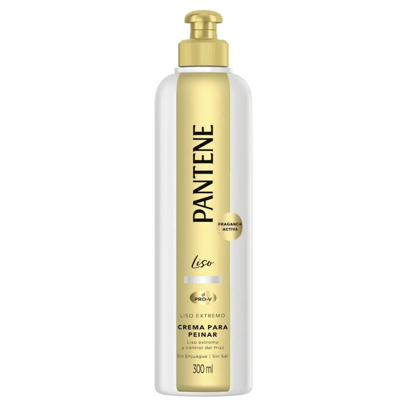 Crema De Peinar Pantene Liso Extremo 300 Ml. Crema De Peinar Pantene Liso Extremo 300 Ml.