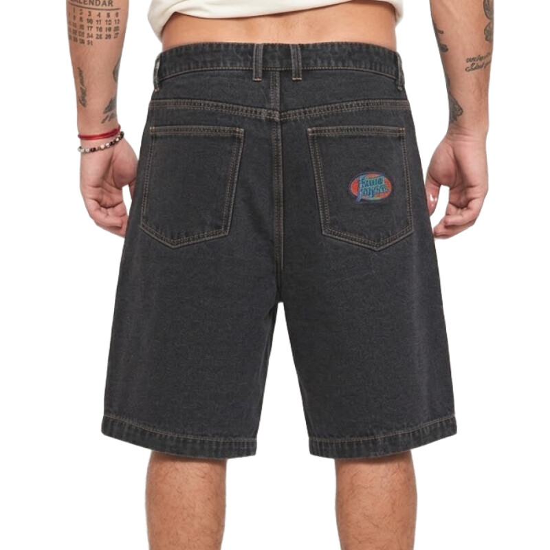Bermuda Rivvia Global Denim - Negro Bermuda Rivvia Global Denim - Negro