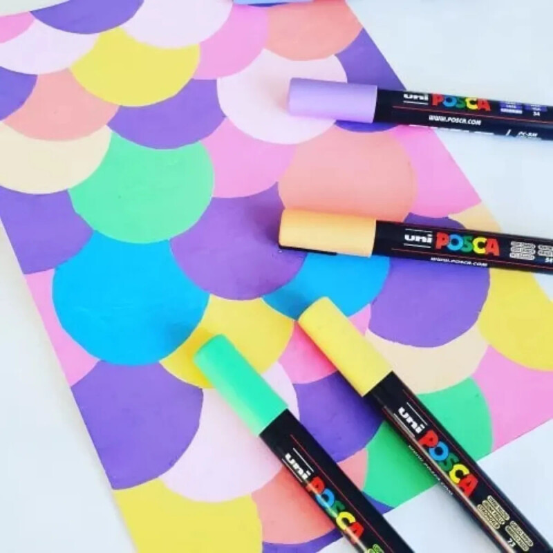Marcadores PC-1M 8 colores 0.7 mm Posca Marcadores PC-1M 8 colores 0.7 mm Posca