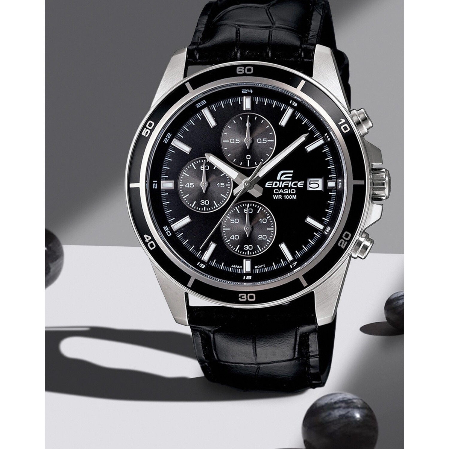 Reloj Analogo Casio Edifice EFR 526L Alta Gama Negro Electroventas