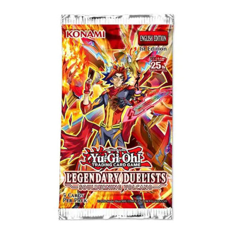 Booster Yu-Gi-Oh! Legendary Duelists Soulburning Volcano [Inglés] Booster Yu-Gi-Oh! Legendary Duelists Soulburning Volcano [Inglés]