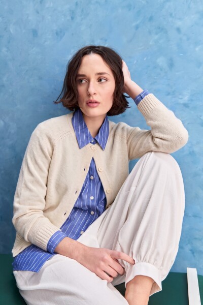 CARDIGAN ORIA Crudo