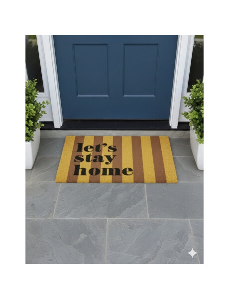 FELPUDO DE COCO 40X60CM H.1.5CM LETS STAY HOME FELPUDO DE COCO 40X60CM H.1.5CM LETS STAY HOME