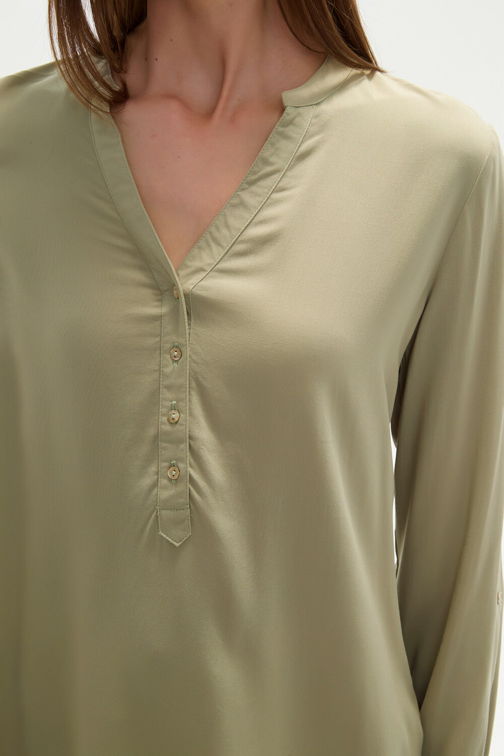 Blusa Siliqua Verde Palido