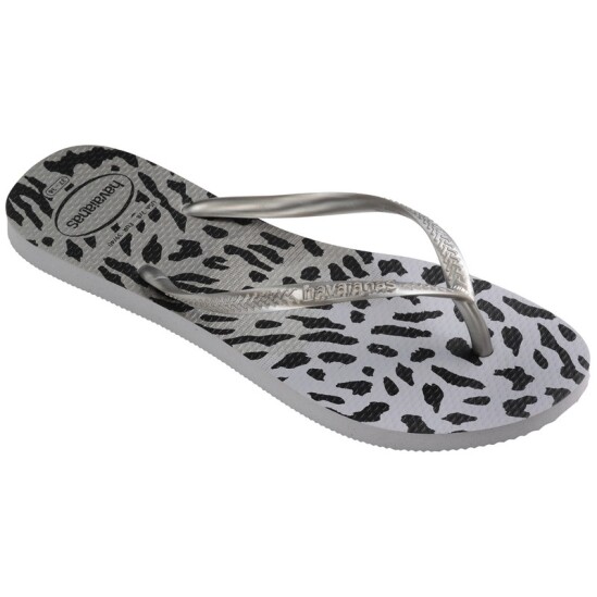Ojotas Havaianas Slim Animals Gris