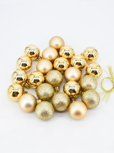 CHIRIMBOLOS SET 24PCS DORADO