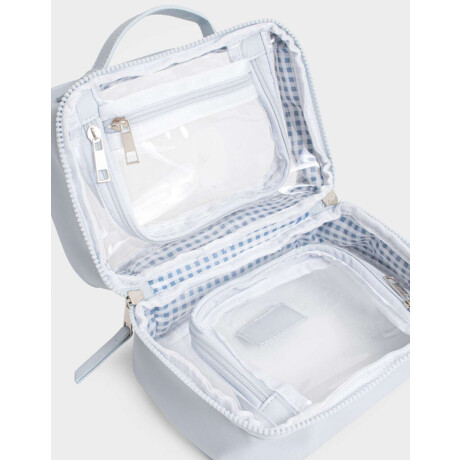 Porta Cosméticos Azul Celeste