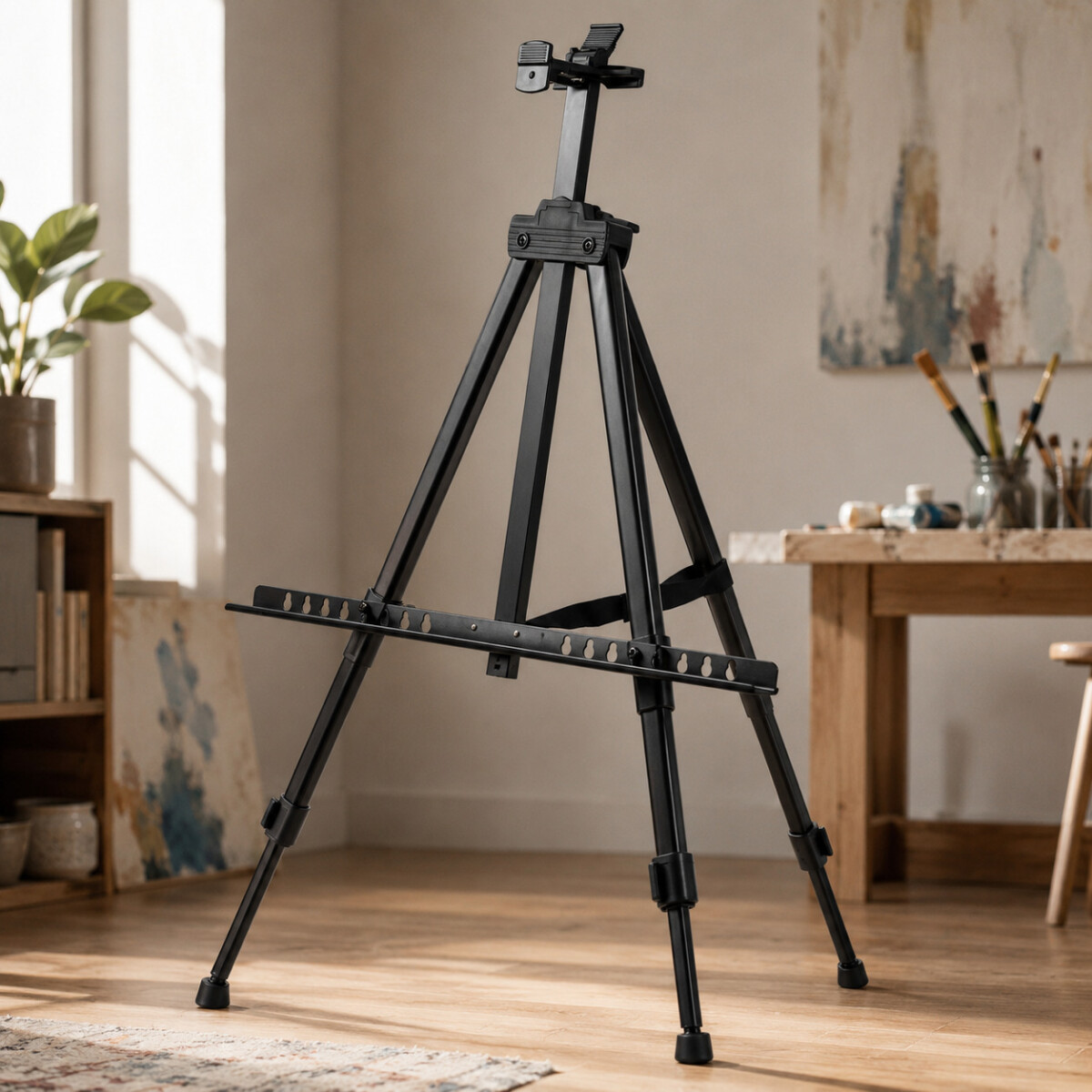 Caballete Soporte Pie P/ Pizarra Atril Pintor + Bolso 
