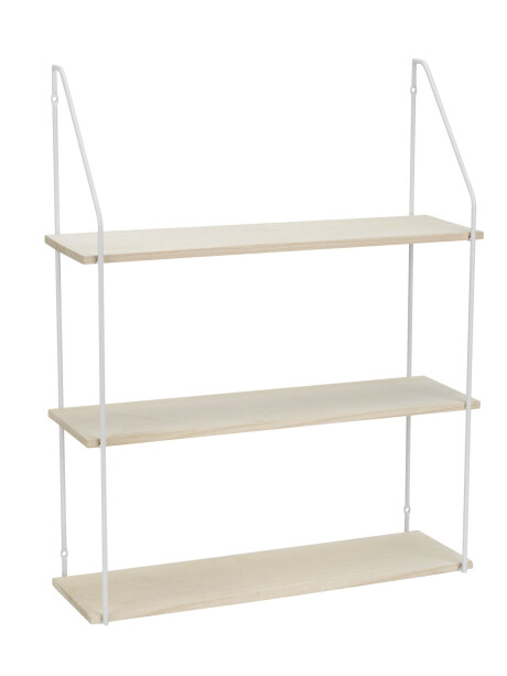 Estante pared HEJLSMINDE 3 est blanco/nat Estante pared HEJLSMINDE 3 est blanco/nat